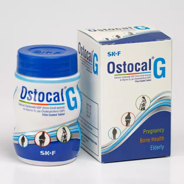 Ostocal G 500 mg+200 IU Tablet