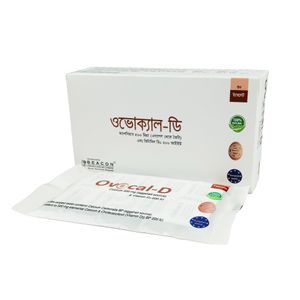 Ovocal-D 500 mg+200 IU Tablet