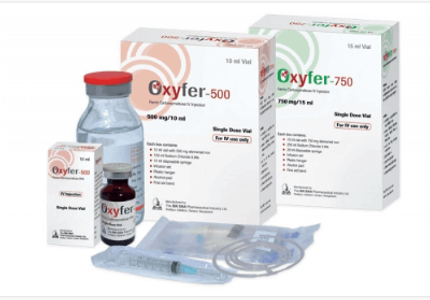 Oxyfer 1 gm/20 ml IV Injection or Infusion