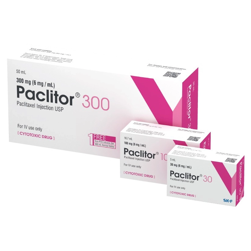 Paclitor 6 mg/ml IV Infusion