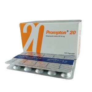 Prompton 20 mg Capsule (Delayed Release)