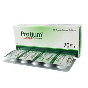 Protium 20 mg Tablet (Enteric Coated)