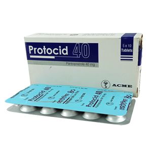 Protocid 40 mg Tablet (Enteric Coated)