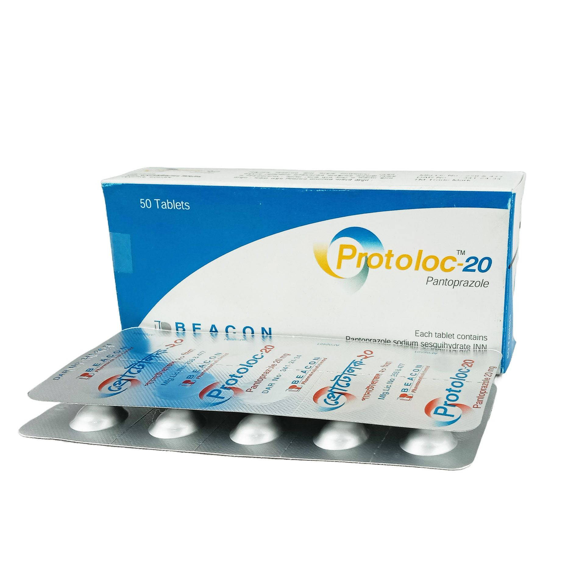 Protoloc 20 mg Tablet (Enteric Coated)