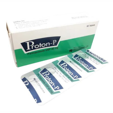 Proton-P 40 mg Tablet (Enteric Coated)