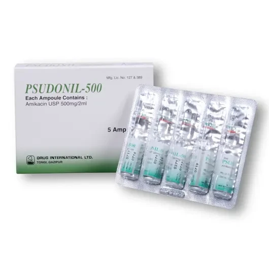 Psudonil 500 mg/2 ml IM/IV Injection