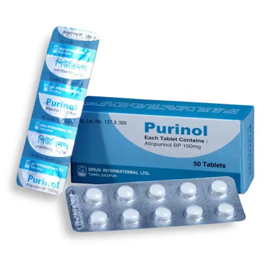 Purinol 100 mg Tablet