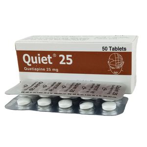 Quiet 25 mg Tablet