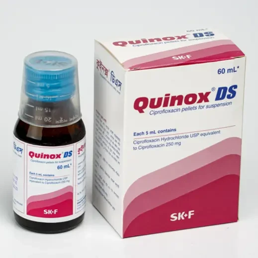 Quinox DS 250 mg/5 ml Powder for Suspension