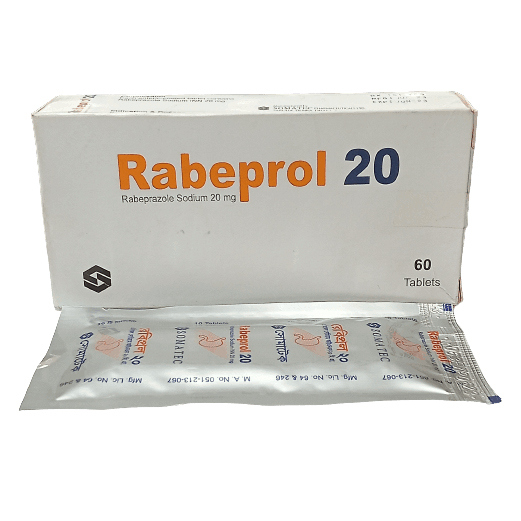 Rabeprol 20 mg Tablet (Enteric Coated)