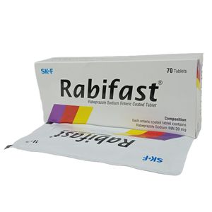 Rabifast 20 mg Tablet (Enteric Coated)