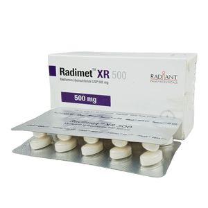 Radimet XR 500 mg Tablet (Extended Release)