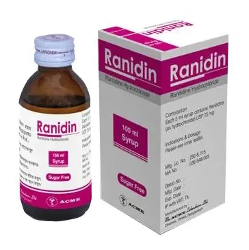 Ranidin 75 mg/5 ml Syrup