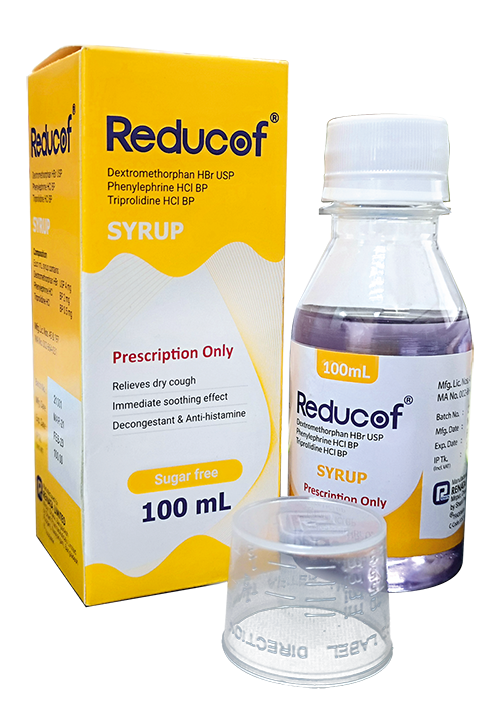 Reducof (20 mg+10 mg+2.5 mg)/5 ml Syrup