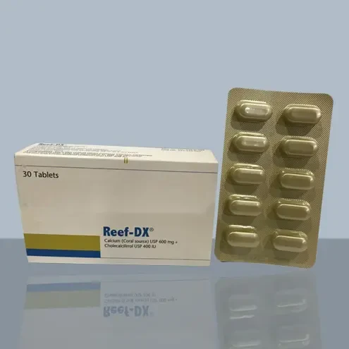 Reef-DX 600 mg+400 IU Tablet