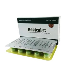 Reefcal-D 500 mg+200 IU Tablet