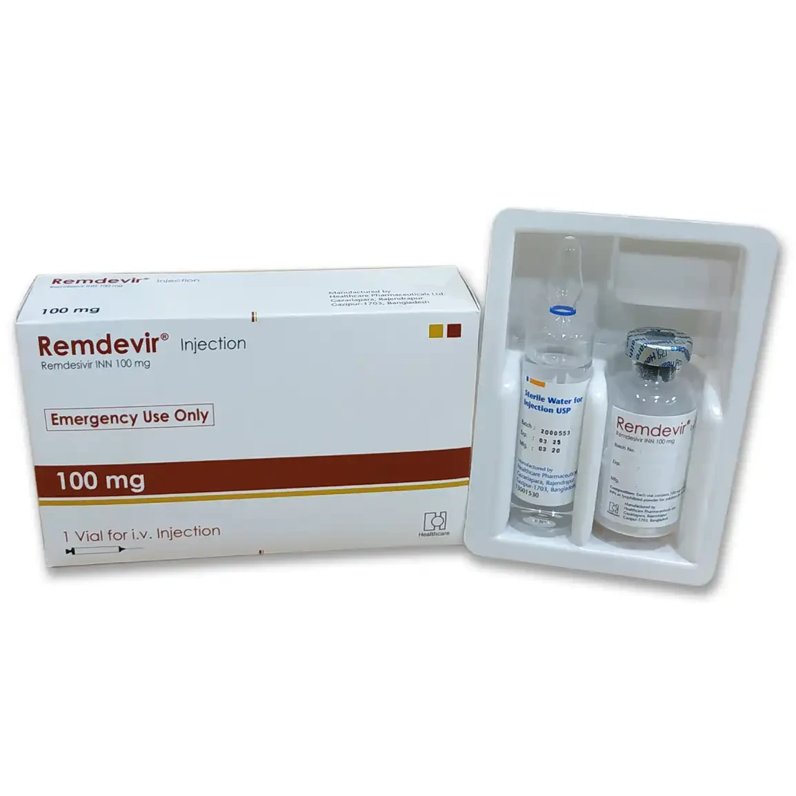 Remdevir 5 mg/ml IV Infusion