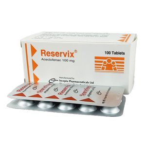 Reservix 100 mg Tablet