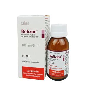 Rofixim 100 mg/5 ml Powder for Suspension