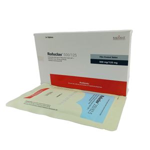 Rofuclav 500 mg+125 mg Tablet