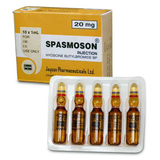 Spasmoson 20 mg/ml Injection