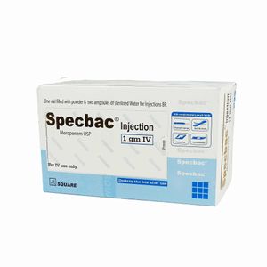 Specbac 1 gm/vial IV Injection or Infusion