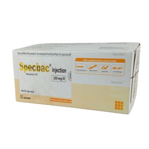 Specbac 250 mg/vial IV Injection or Infusion