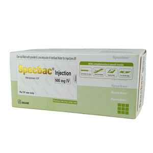 Specbac 500 mg/vial IV Injection or Infusion