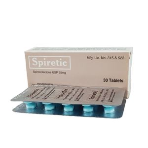 Spiretic 25 mg Tablet