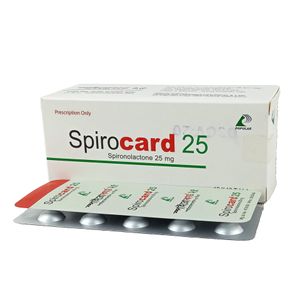 Spirocard 25 mg Tablet