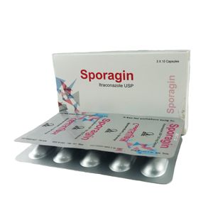 Sporagin 100 mg Capsule