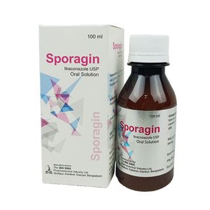 Sporagin 50 mg/5 ml Oral Solution