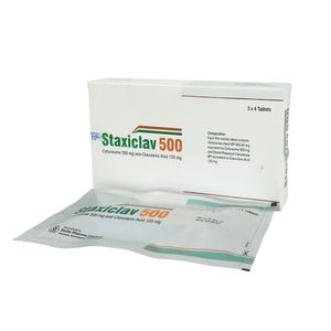 Staxiclav 500 mg+125 mg Tablet