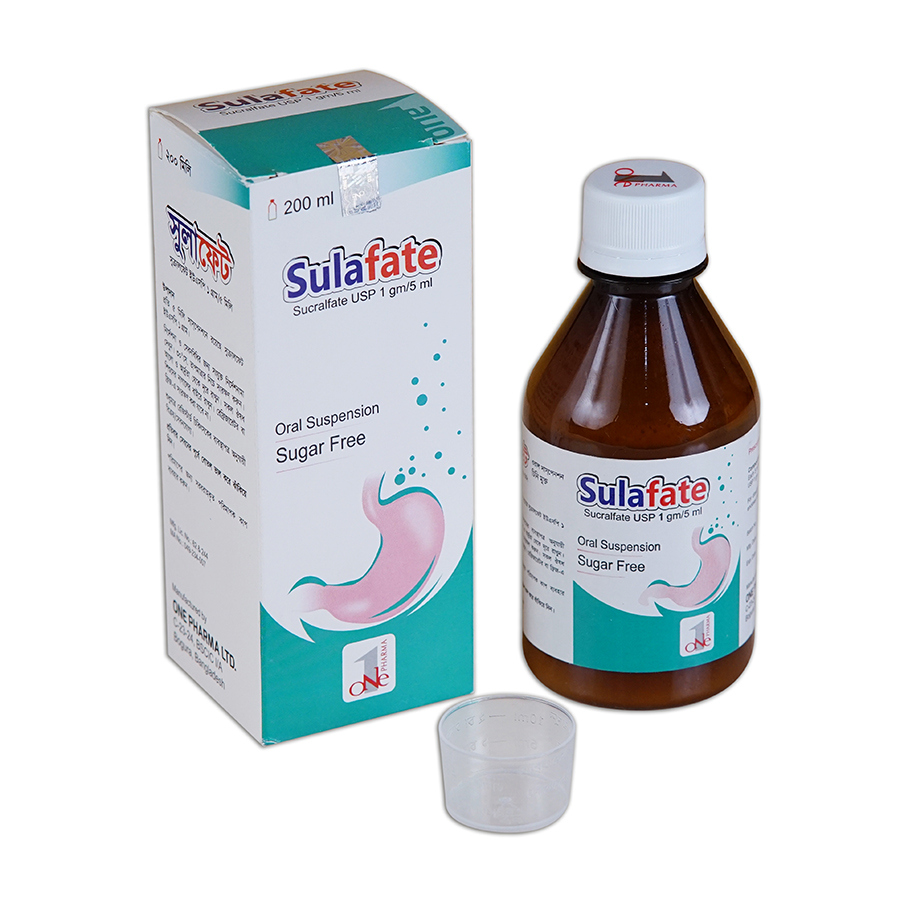 Sulafate 1 gm/5 ml Oral Suspension