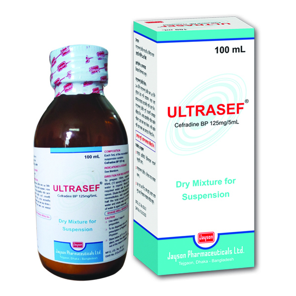 Ultrasef 125 mg/5 ml Powder for Suspension