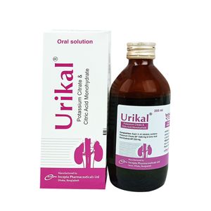 Urikal (1500 mg+250 mg)/5 ml Oral Solution