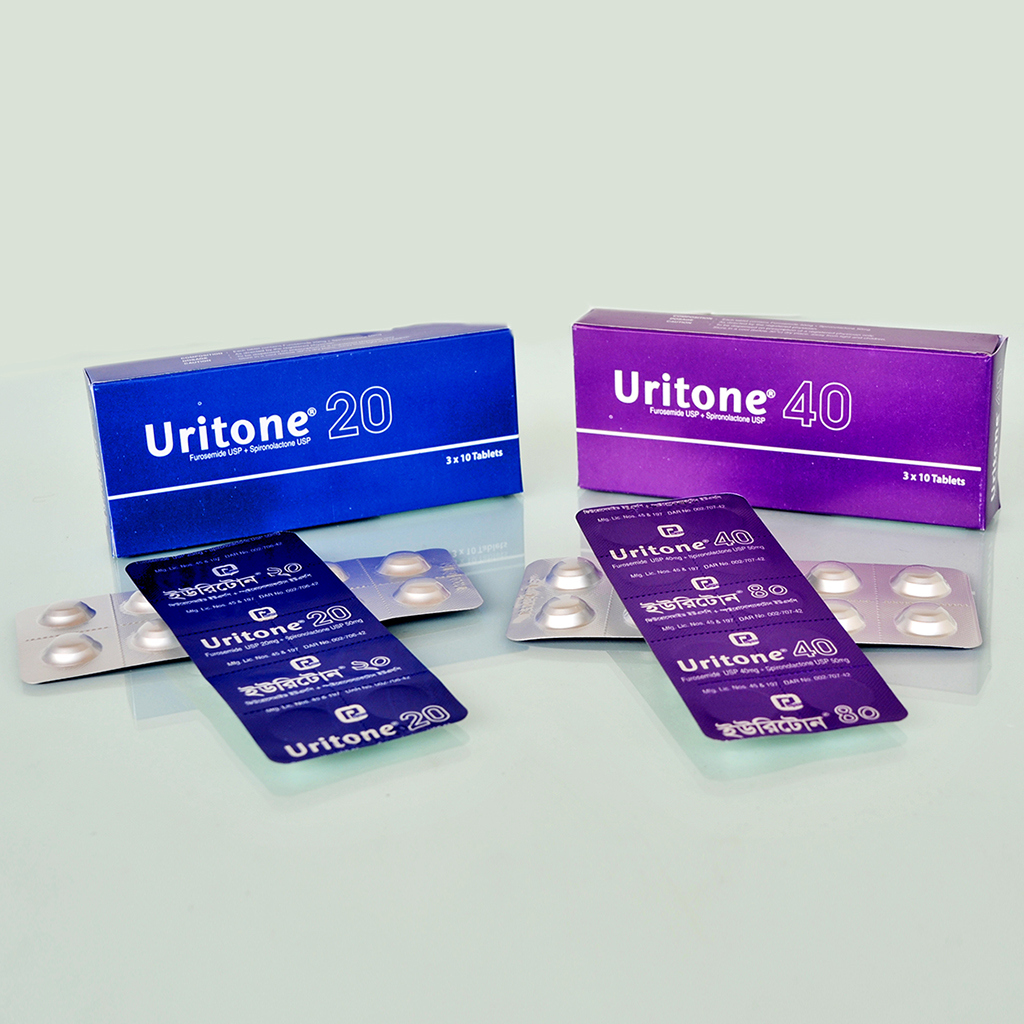 Uritone 40 mg+50 mg Tablet