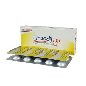 Ursodil 150 mg Tablet