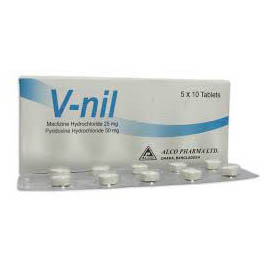 V-Nil 25 mg+50 mg Tablet