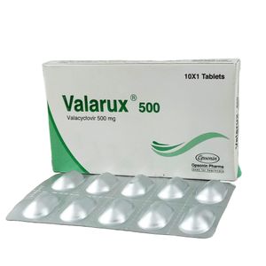 Valarux 500 mg Tablet