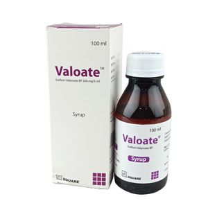 Valoate 200 mg/5 ml Syrup