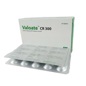 Valoate CR 300 mg Tablet (Controlled Release)