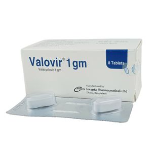 Valovir 1 gm Tablet