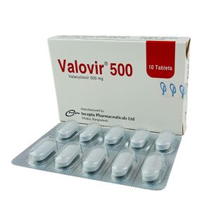 Valovir 500 mg Tablet