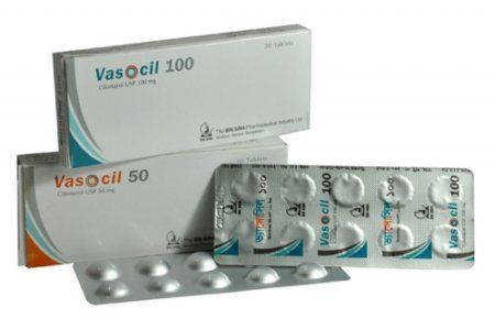 Vasocil 50 mg Tablet