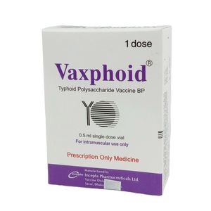 Vaxphoid 25 mcg/0.5 ml IM Injection