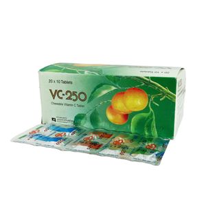 VC-250 250 mg Chewable Tablet