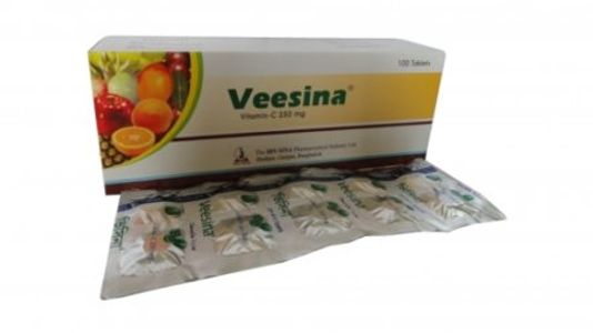 Veesina 250 mg Chewable Tablet