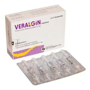 Veralgin 5 mg/2 ml IM/IV Injection