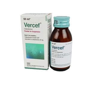 Vercef 40 mg/5 ml Powder for Suspension